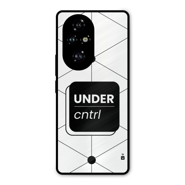 Under Control Metal Back Case for Honor 200 Pro