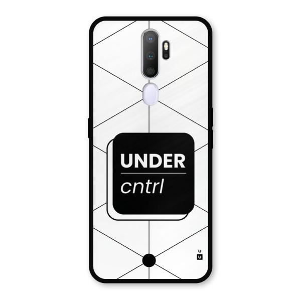 Under Control Metal Back Case for Oppo A9 (2020)