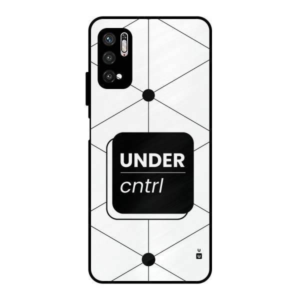 Under Control Metal Back Case for Poco M3 Pro 5G