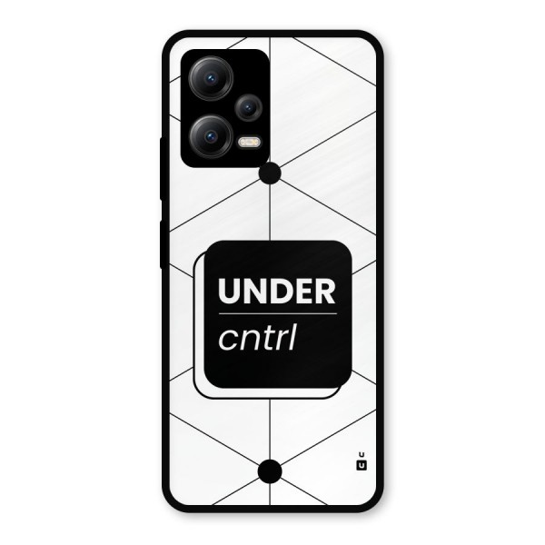 Under Control Metal Back Case for Poco X5