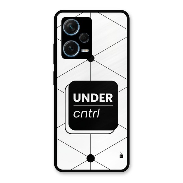 Under Control Metal Back Case for Redmi Note 12 Pro Plus 5G