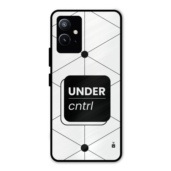 Under Control Metal Back Case for Vivo T1 5G