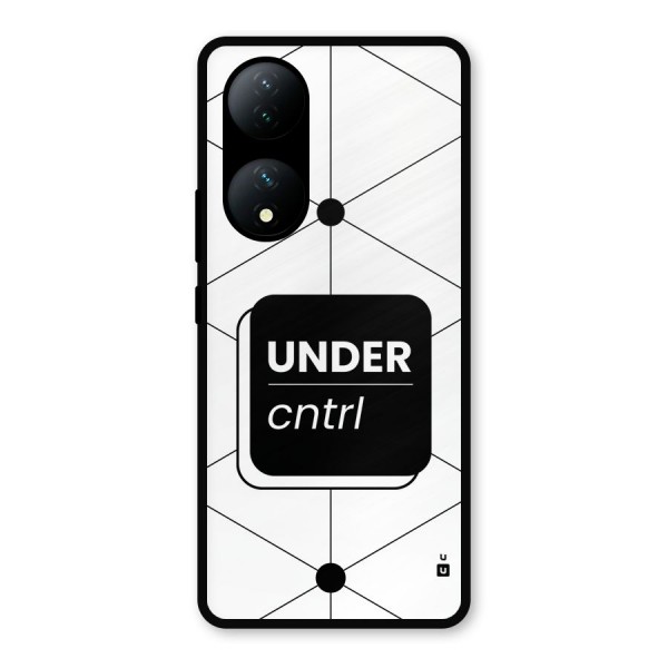 Under Control Metal Back Case for Vivo Y100
