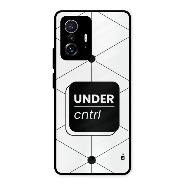 Under Control Metal Back Case for Xiaomi 11T Pro