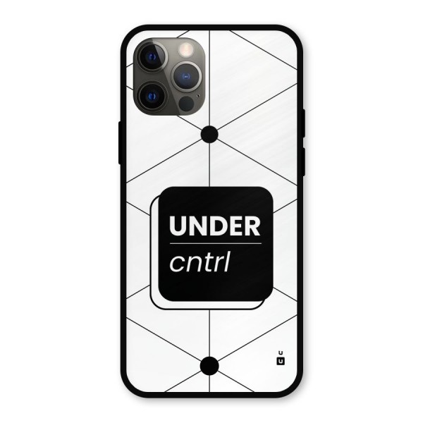 Under Control Metal Back Case for iPhone 12 Pro