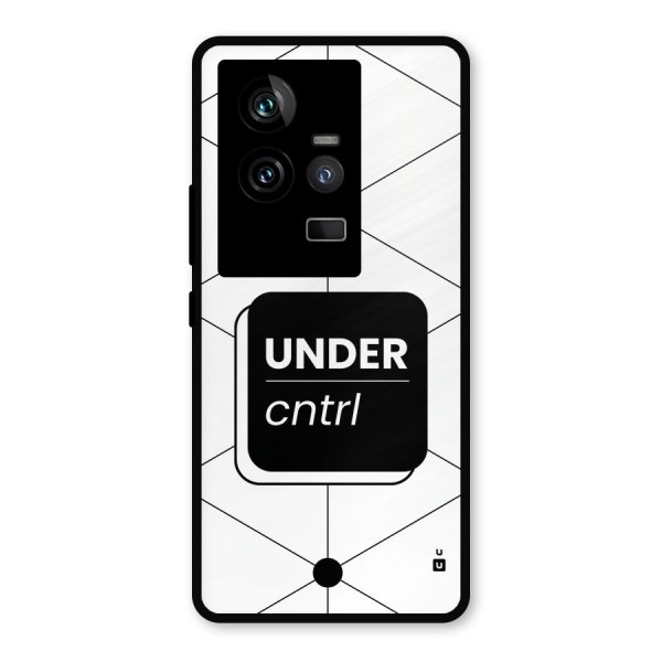 Under Control Metal Back Case for iQOO 11 5G