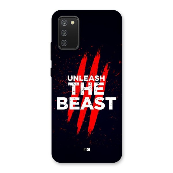 Unleash The Beast Back Case for Galaxy M02s