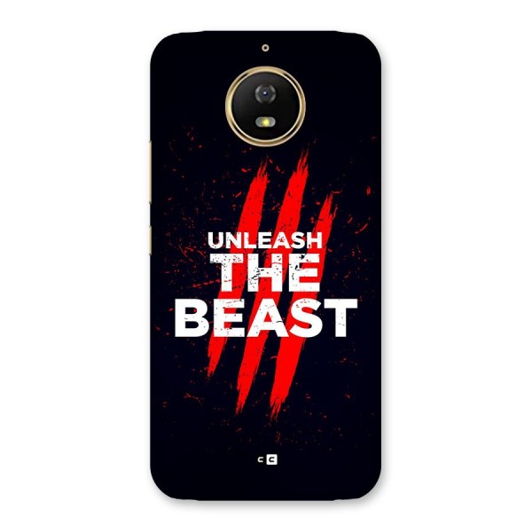 Unleash The Beast Back Case for Moto G5s