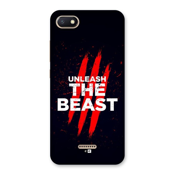 Unleash The Beast Back Case for Redmi 6A