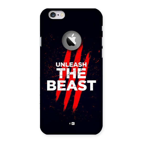 Unleash The Beast Back Case for iPhone 6 Logo Cut