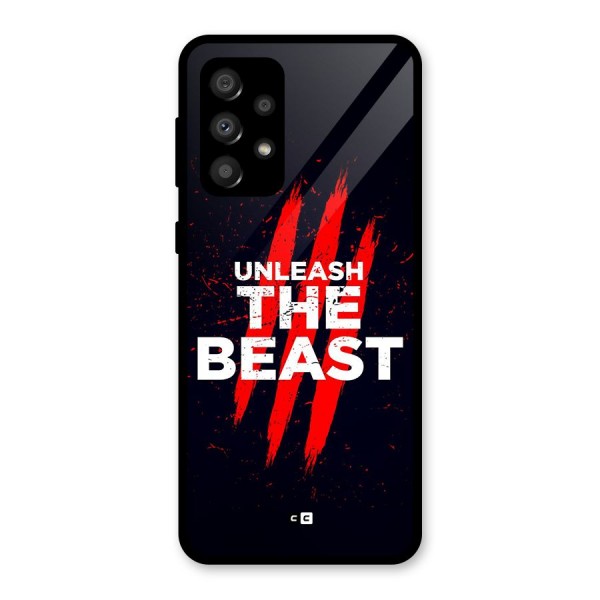 Unleash The Beast Glass Back Case for Galaxy A32