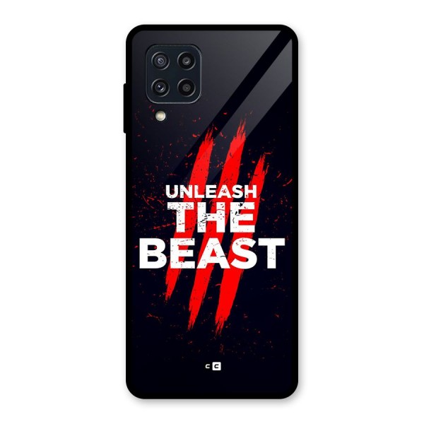 Unleash The Beast Glass Back Case for Galaxy M32