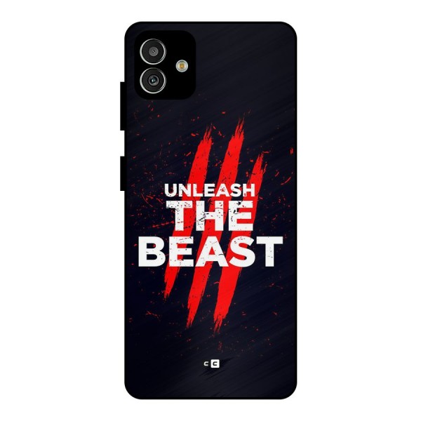 Unleash The Beast Metal Back Case for Galaxy M13 5G