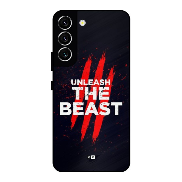 Unleash The Beast Metal Back Case for Galaxy S22 5G