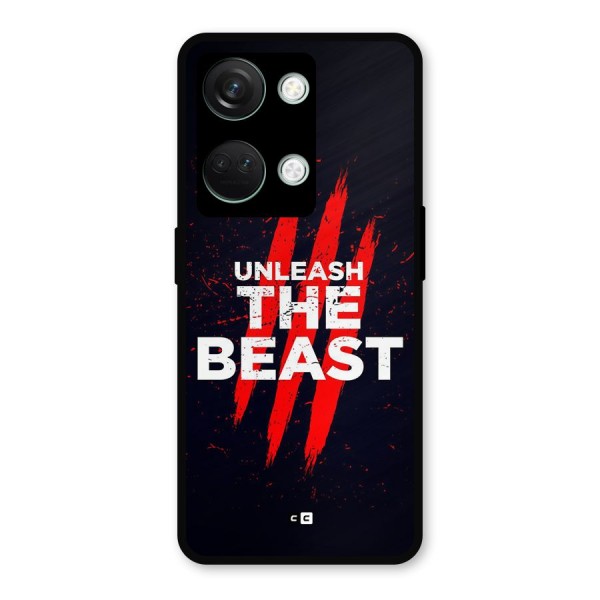 Unleash The Beast Metal Back Case for OnePlus Nord 3