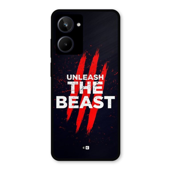 Unleash The Beast Metal Back Case for Realme 10