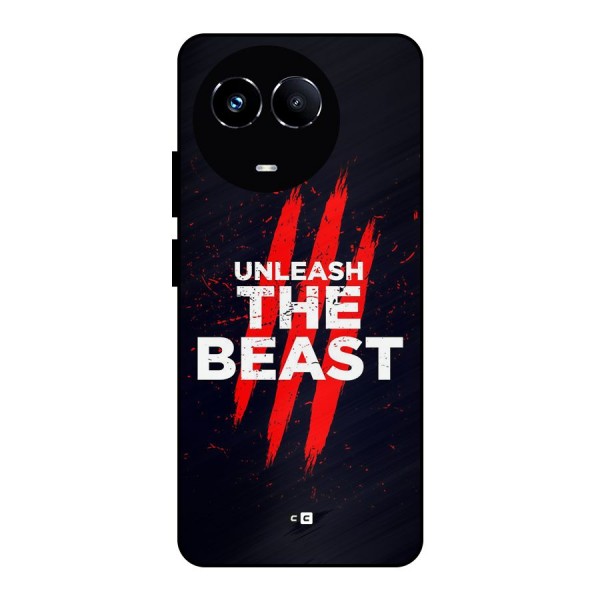 Unleash The Beast Metal Back Case for Realme 11 5G
