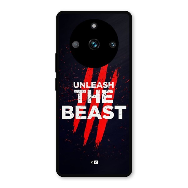 Unleash The Beast Metal Back Case for Realme 11 Pro
