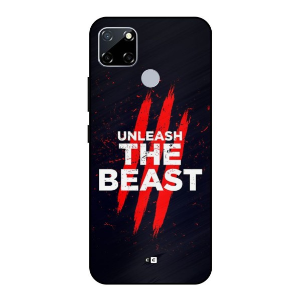Unleash The Beast Metal Back Case for Realme Narzo 30A
