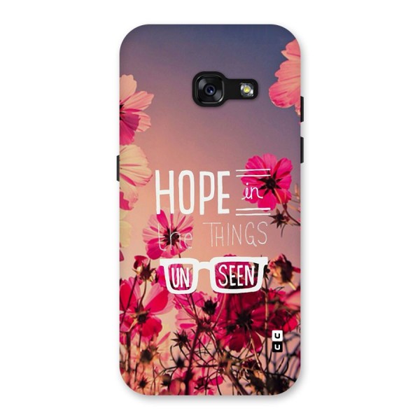 Unseen Hope Back Case for Galaxy A3 (2017)