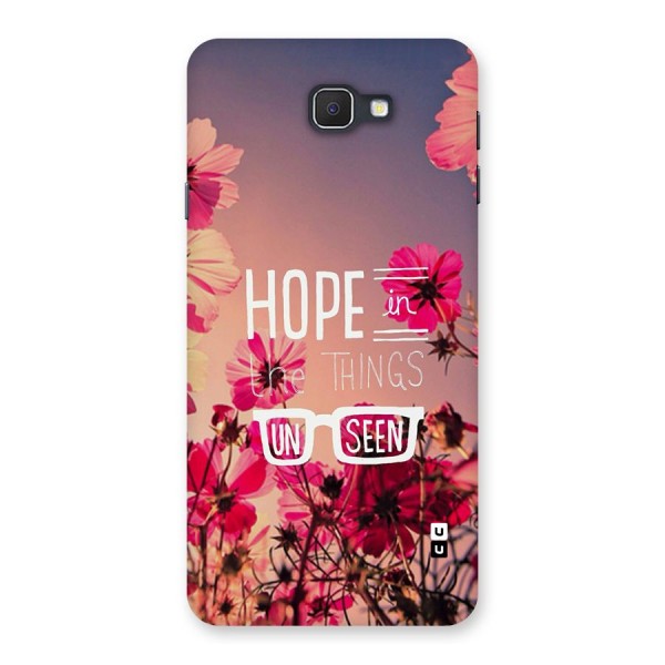 Unseen Hope Back Case for Galaxy On7 2016
