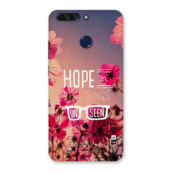 Unseen Hope Back Case for Honor 8 Pro