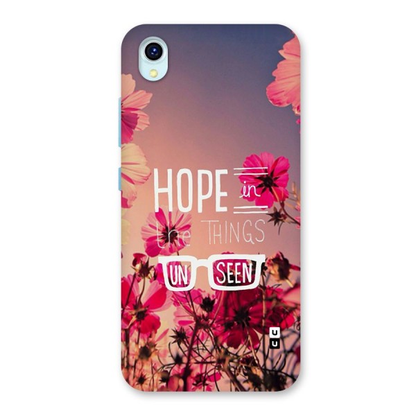 Unseen Hope Back Case for Vivo Y1s