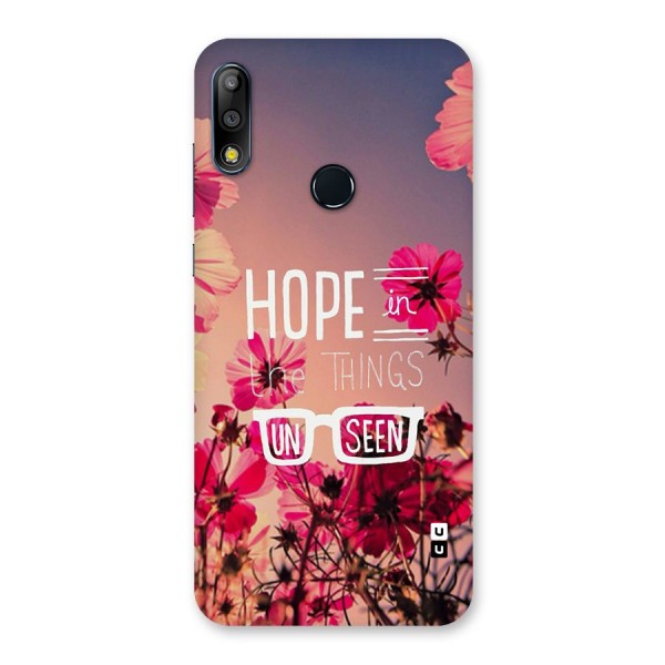 Unseen Hope Back Case for Zenfone Max Pro M2