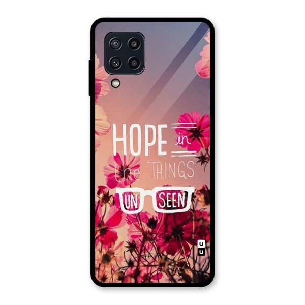 Unseen Hope Glass Back Case for Galaxy M32