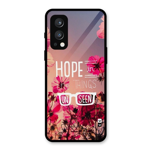 Unseen Hope Glass Back Case for OnePlus Nord 2 5G