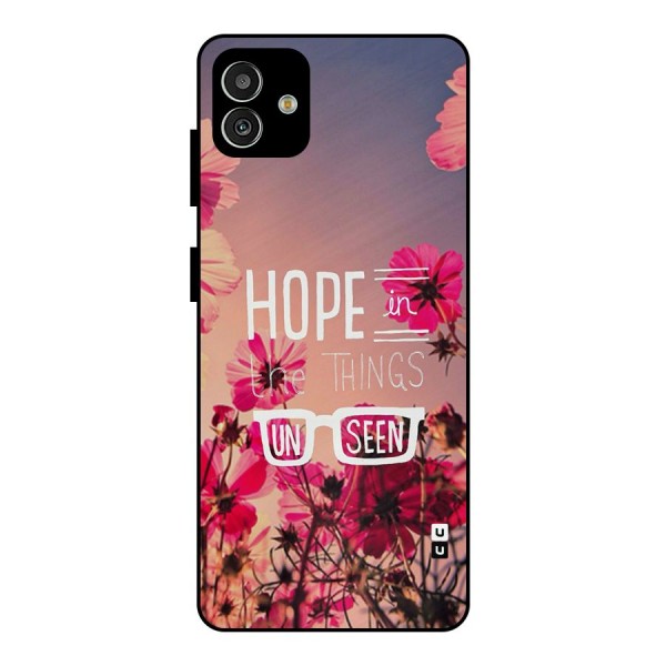 Unseen Hope Metal Back Case for Galaxy M13 5G