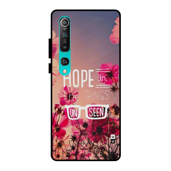 Unseen Hope Metal Back Case for Mi 10