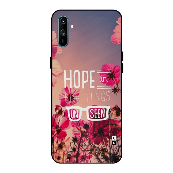 Unseen Hope Metal Back Case for Realme C3