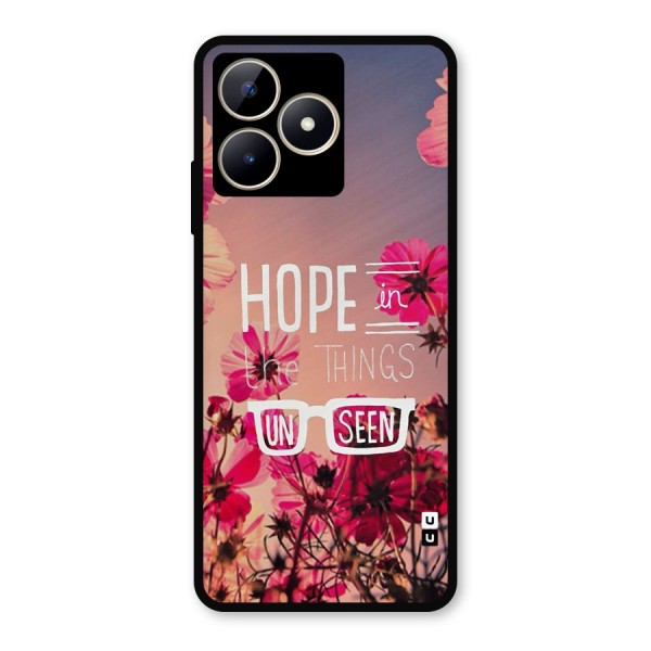 Unseen Hope Metal Back Case for Realme C53