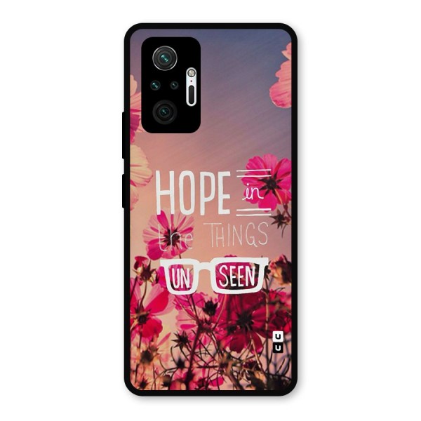 Unseen Hope Metal Back Case for Redmi Note 10 Pro Max