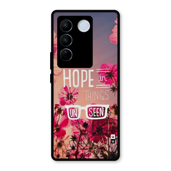 Unseen Hope Metal Back Case for Vivo V27