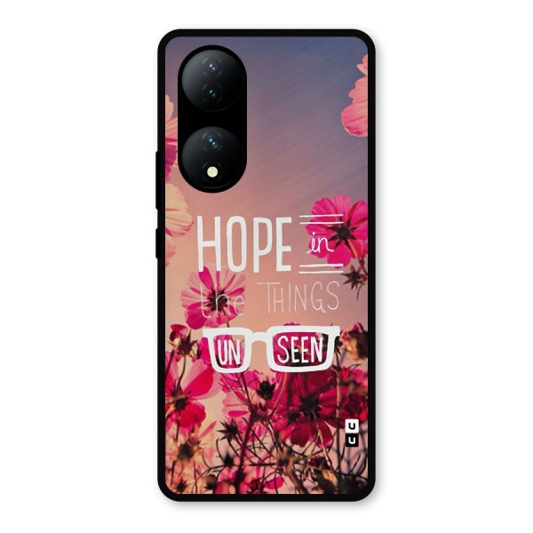 Unseen Hope Metal Back Case for Vivo Y100a