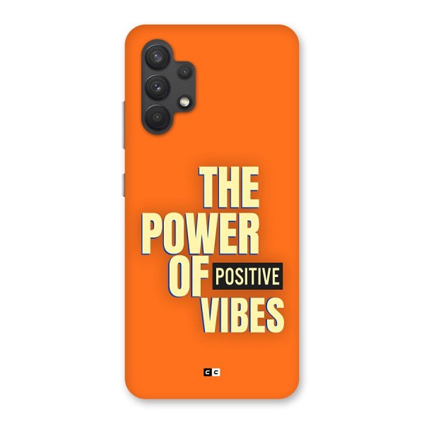 Upbeat Vibes Back Case for Galaxy A32