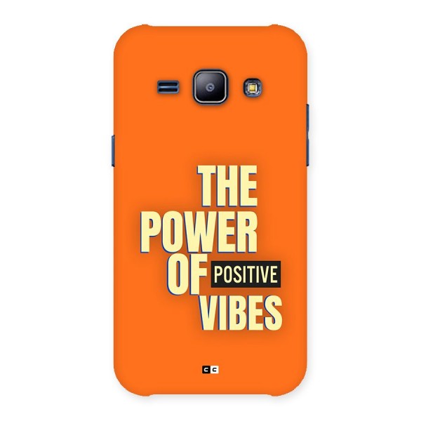 Upbeat Vibes Back Case for Galaxy J1