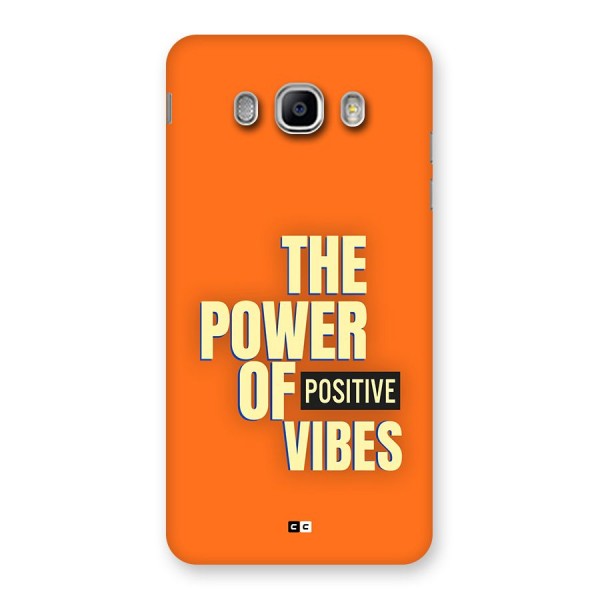 Upbeat Vibes Back Case for Galaxy J5 2016