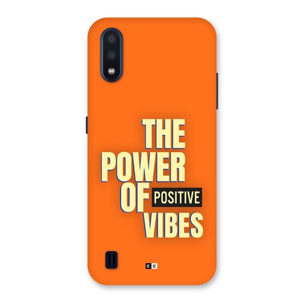 Upbeat Vibes Back Case for Galaxy M01