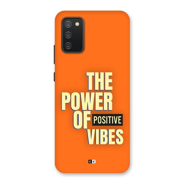 Upbeat Vibes Back Case for Galaxy M02s