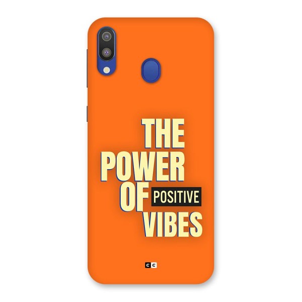 Upbeat Vibes Back Case for Galaxy M20