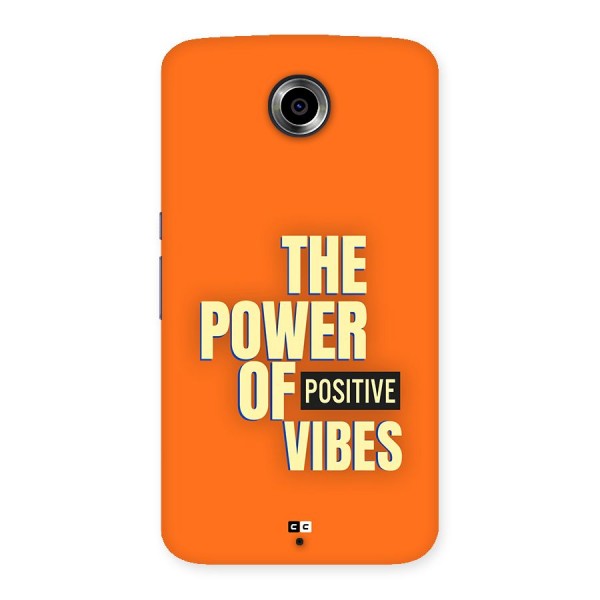 Upbeat Vibes Back Case for Google Nexus 6