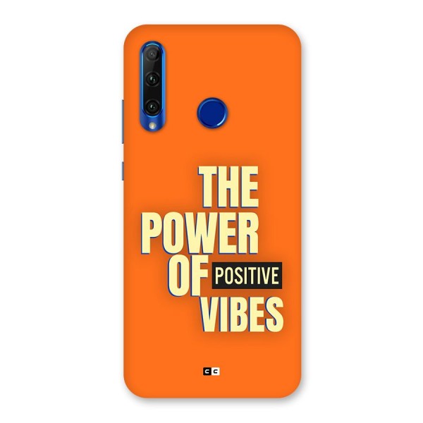 Upbeat Vibes Back Case for Honor 20i