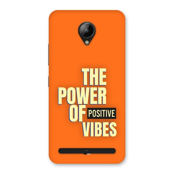 Upbeat Vibes Back Case for Lenovo C2