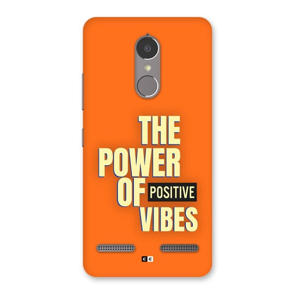 Upbeat Vibes Back Case for Lenovo K6 Power