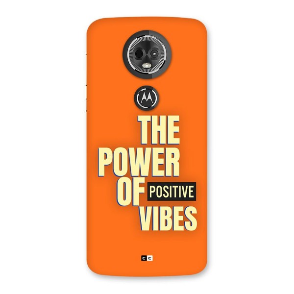 Upbeat Vibes Back Case for Moto E5 Plus