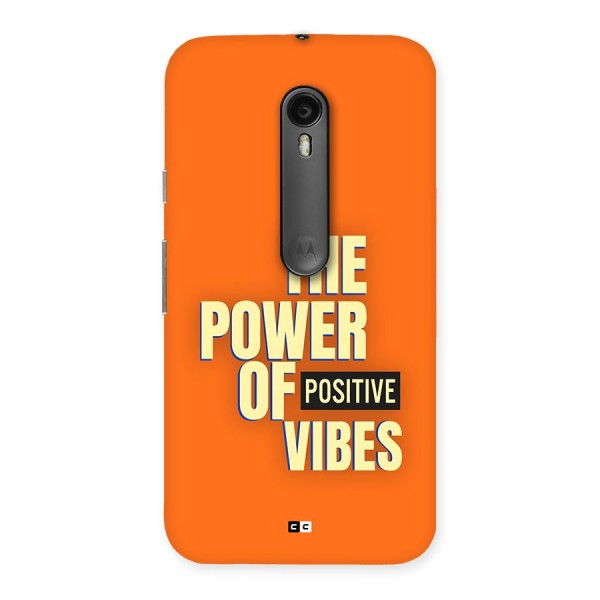 Upbeat Vibes Back Case for Moto G3