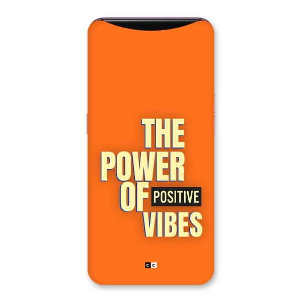 Upbeat Vibes Back Case for Oppo Find X